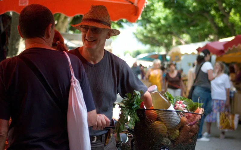 Laragne-Montéglin et son marché provençal