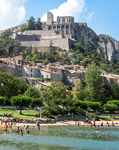 Plan d’eau des Marres à Sisteron