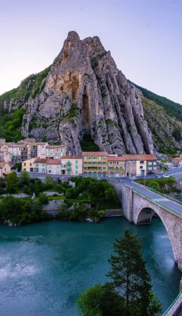 Fermeture de la route des gorges de la Méouge